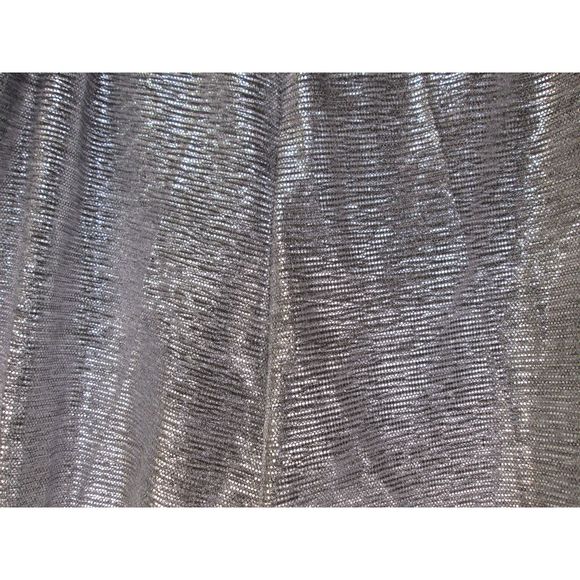 Attitudes by Renee NWT Petite Fabulous Foil Silver Polyester Blend 2XP pants/PJs - Picture 7 of 11